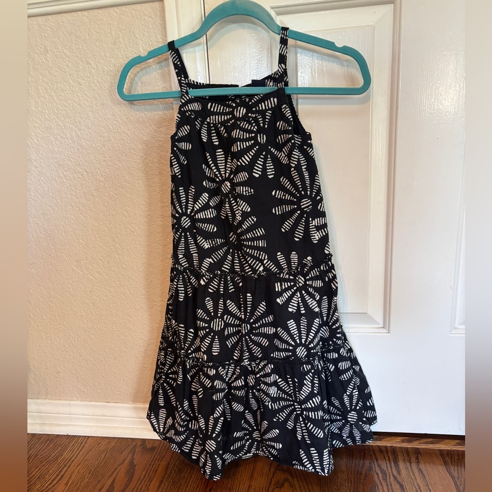 GAP Kids Black and White Patterned Girl’s Dress